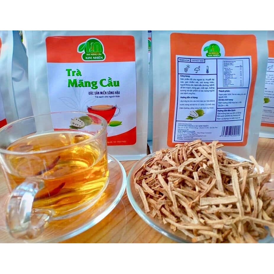 Trà mãng cầu xiêm Kim Nhiên - Liên Kết Xanh (túi 100gr)