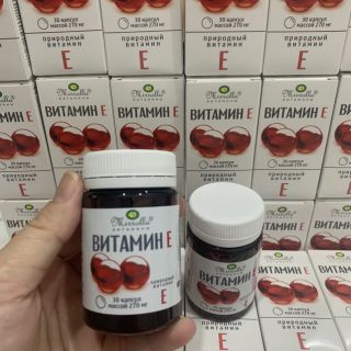 Vitamin E đỏ 270mg - Nga