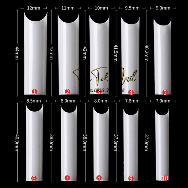 móng nối tre dài và than dài