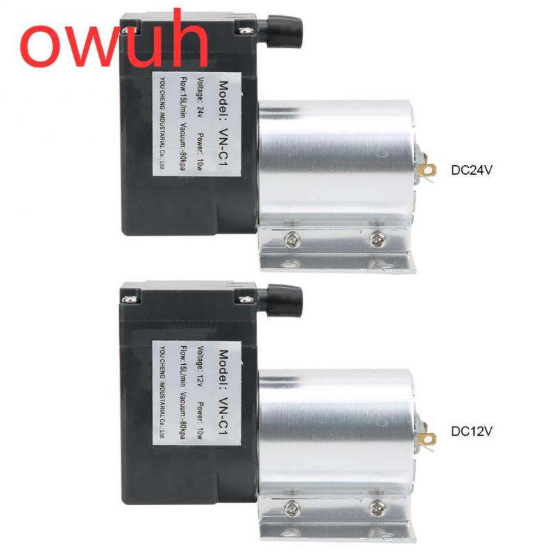 Bơm hút chân không áp suất âm với giá đỡ -80kpa 10W DC24V / PCB
