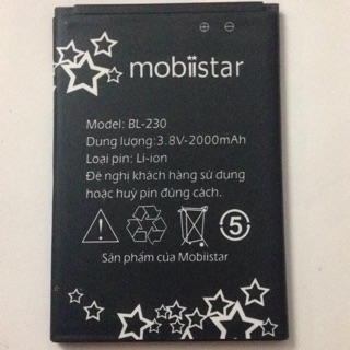 Pin mobiistar Lai Z1 BL-230 chính hãng