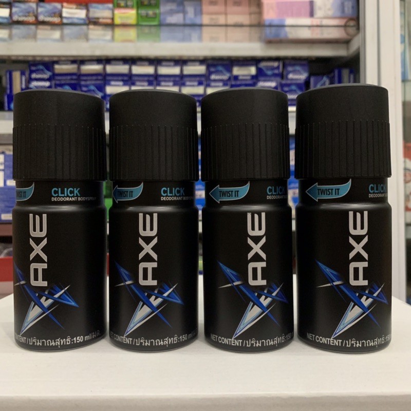  Xịt khử mùi Axe Click hương Nam tính chai 150ml