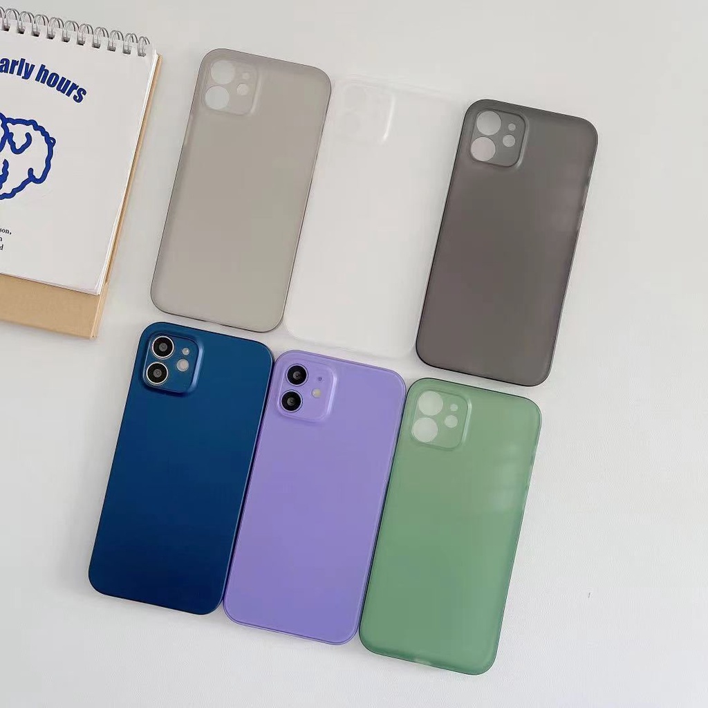 Ốp Điện Thoại Mềm Siêu Mỏng Chống Sốc Cho iPhone 11 X XS XR se 8 7 Plus Max 2022 2020