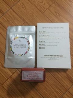 Bột tắm trắng vi tảo coffee