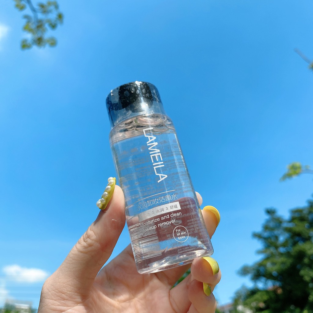 (Bán Buôn – Sỉ) Nước tẩy trang Lameila 60ml Dịu Nhẹ Làm Sạch Sâu – Makeup Remover