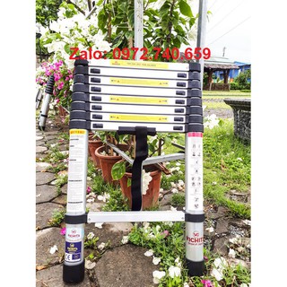 Thang nhôm rút đơn 2.6m - Thang LADDER - Thang Nhôm Gia Đình