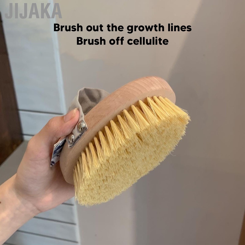 Cơ thể tẩy tế bào chết khô bàn chải làm đẹp da treo vòi hoa sen bàn chải giảm viêm mô tế bào