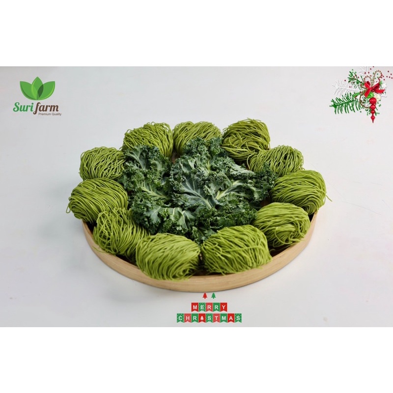 Mì Cải Kale Surifarm 400gr Beorganic, Mì Cả Xoăn, Thực Phẩm Cho Bé Ăn Dặm Eatclean, Healthy Thực Phẩm Cho Người Ăn Kiêng