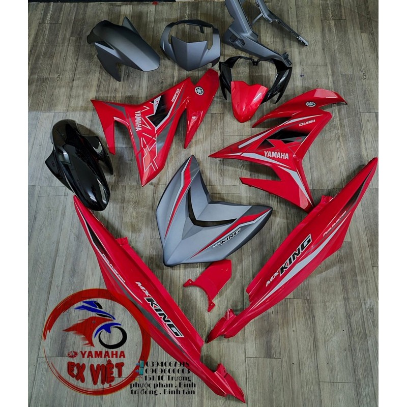 Dàn áo ex150 9 mon đồ new luôn tem in