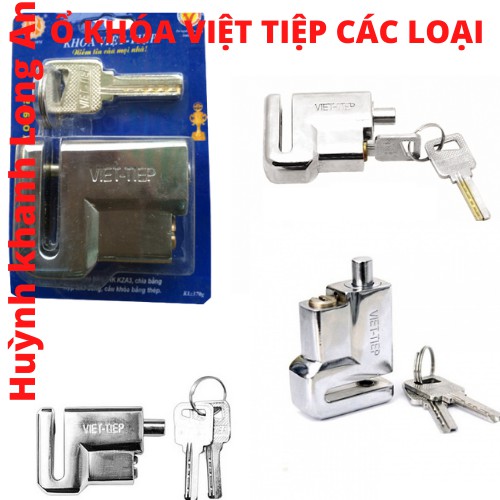 Ổ KHÓA VIỆT TIỆP KHÓA PHANH ĐĨA XE MÁY