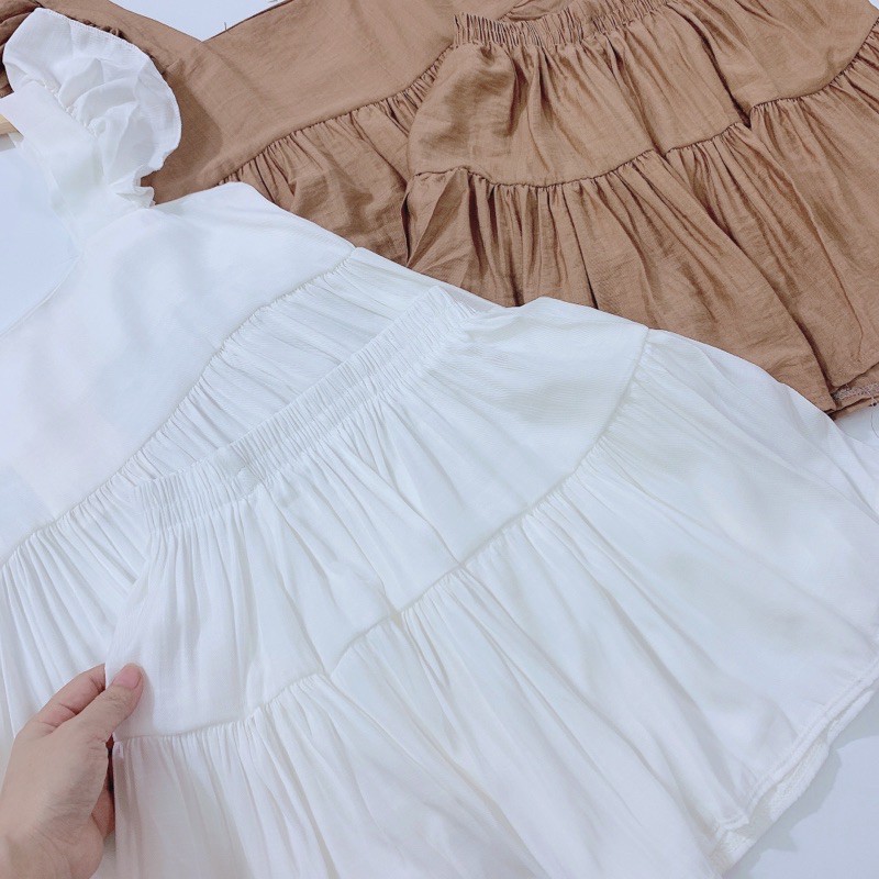 SÉT ĐŨI CÁNH TIÊN QUẦN ĐÙI 2 MÀU NÂU TRẮNG CHO NỮ | BigBuy360 - bigbuy360.vn