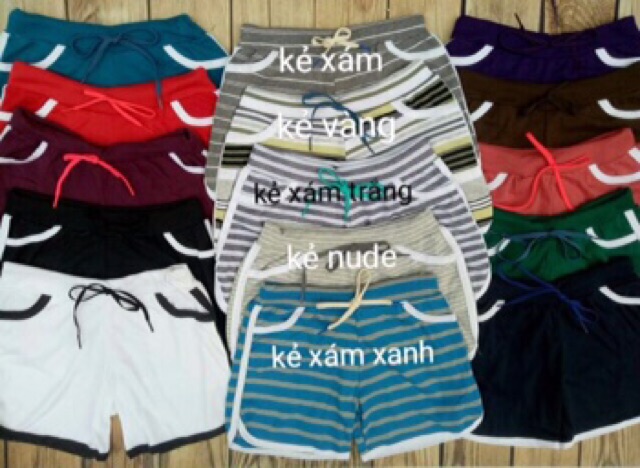 QUẦN ĐÙI THỂ THAO ( giá xưởng )