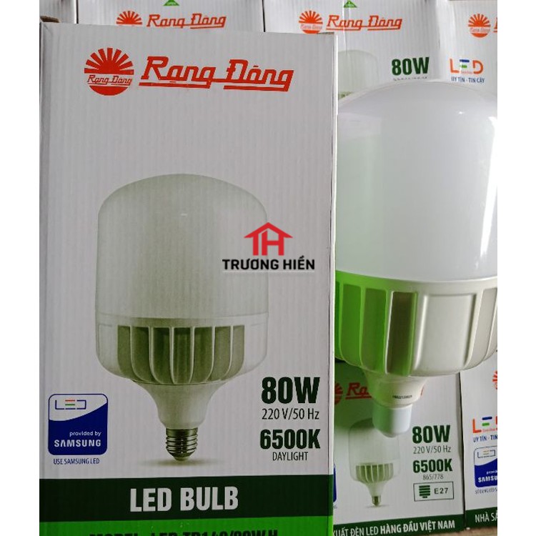 [SỈ VÀ LẺ] Bóng Đèn Led Buld trụ Rạng Đông 60W 80W