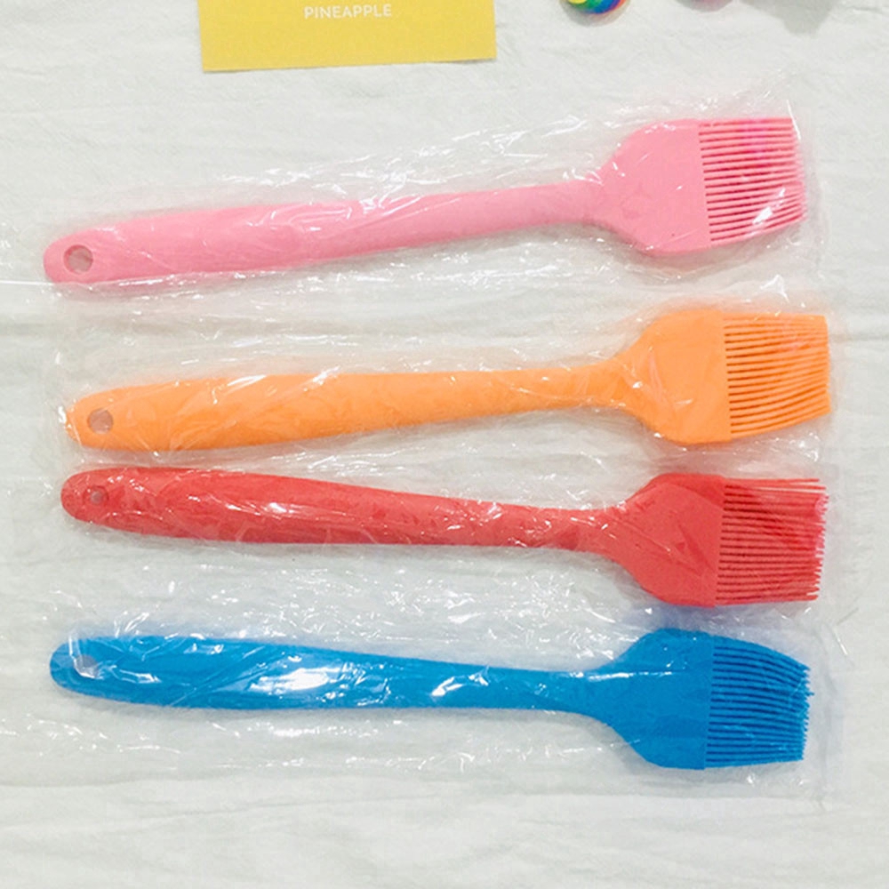 Cọ bằng silicon nhiều màu sắc tuỳ chọn để phết kem dầu tiện dụng