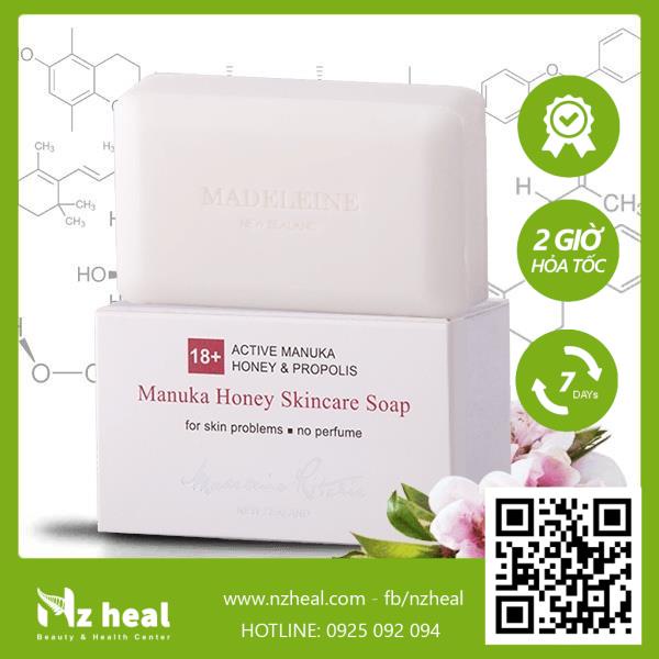 [Hỏa tốc] Xà Phòng Mật Ong Manuka 18 Skin Health Madeleine Ritchie 125g