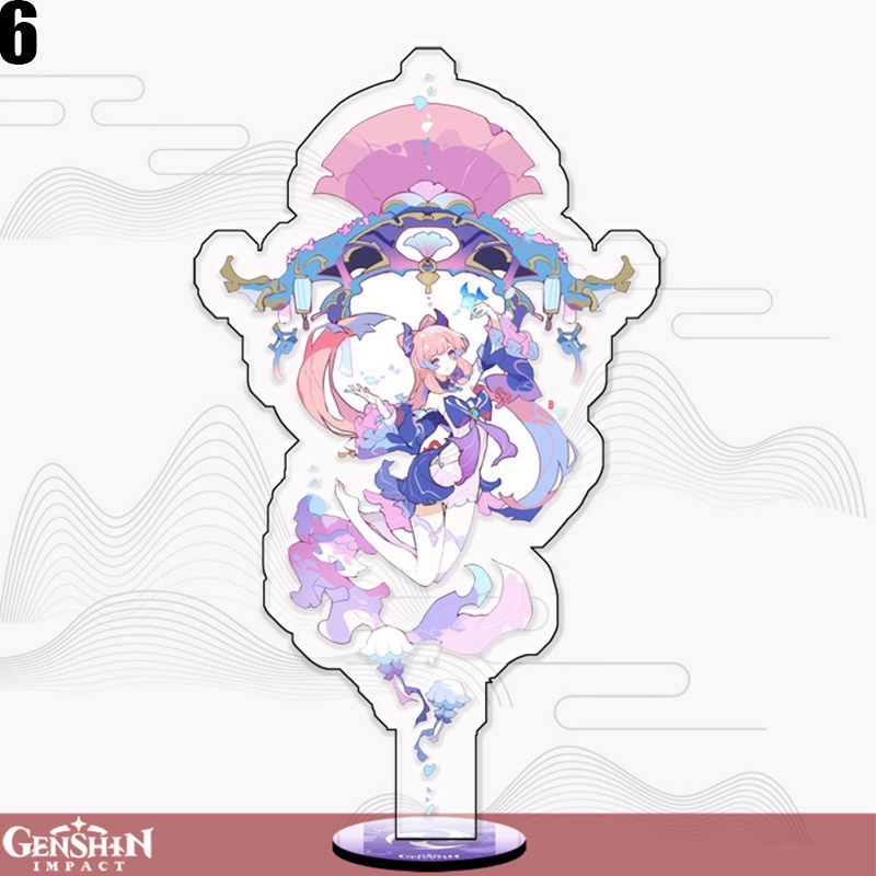 Doujin genshin Impreza Mô Hình Nhân Vật wriothesley furina Đứng Được Màu Nước