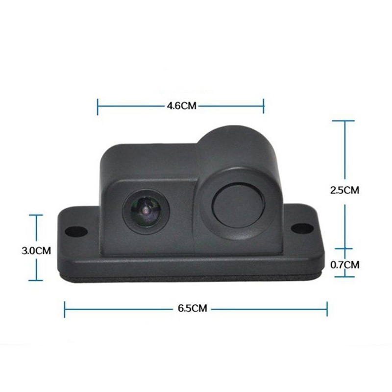 Camera lùi xe hơi CCD 2 trong 1 có chế độ quan sát ban đêm bằng radaz