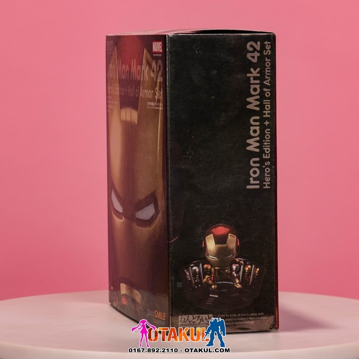 Mô Hình Nhân Vật Nendoroid 349 Iron Man Mark 42: Hero Edition + Hall Of Armor Set