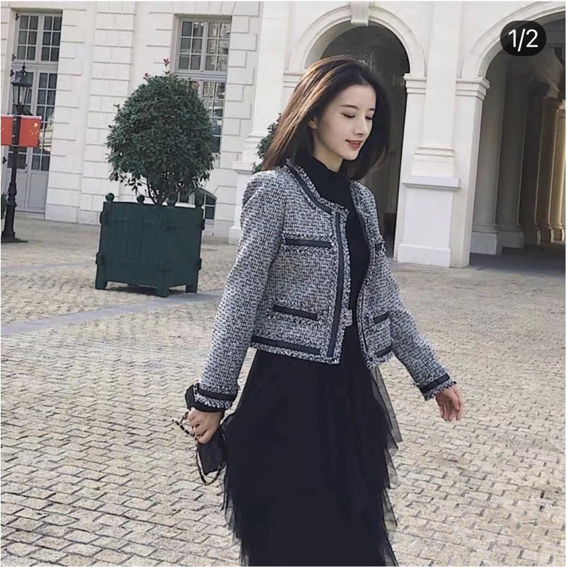Thanh lí Áo dạ tweed