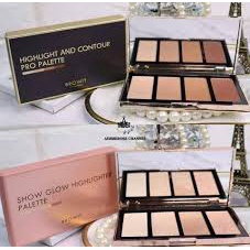 Phấn bắt sáng Highlight, Shading, Contour, Nong Chat Browit By Nongchat Highlight and Contour Pro Palette
