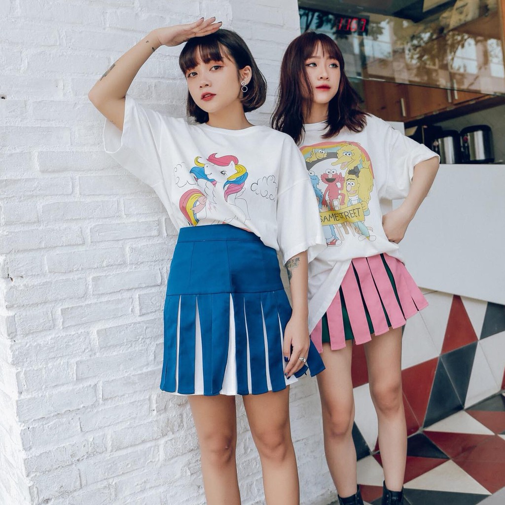 [Mã WABRM50 giảm 15% đơn 99k] Usthebasic - [Shopee Exclusive] Chân váy Tassel Cheerleader Skirt