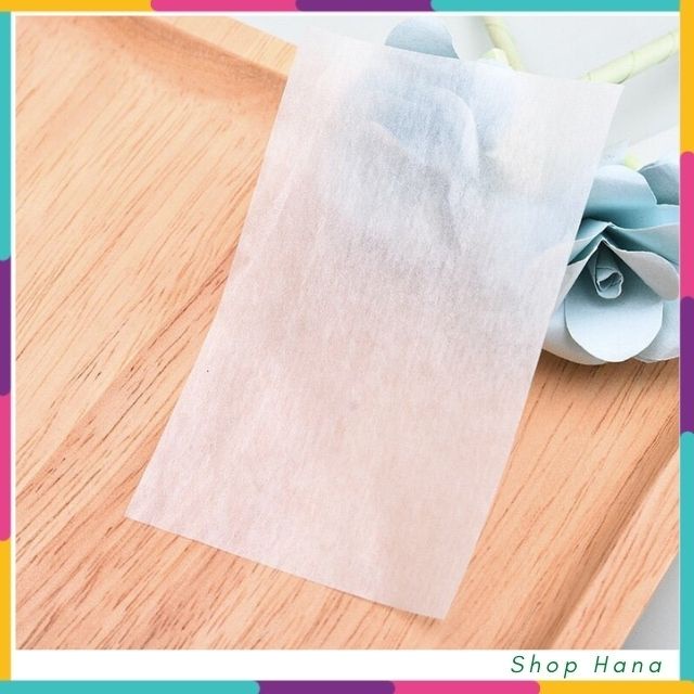 [100 Tờ] Giấy thấm dầu hàng nội địa trung làm sạch lỗ chân lông tự nhiên giúp ngăn ngừa mụn hộp 100 tờ tiện lợi  HNH026