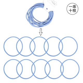 [9ĐẸP] Set 10 Cột Tóc Schun Loại Mảnh CT0044