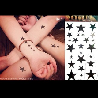 Xăm dán ngôi sao A62