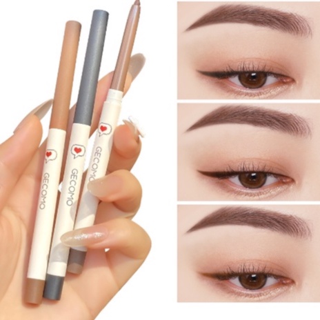 Chì Gecomo kẻ mắt chống thấm nước , không lem đầu chì mảnh