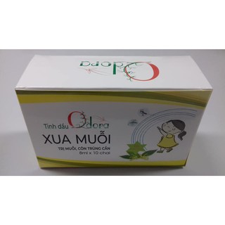 Combo 10 chai tinh dầu xua muỗi Odora 8 ml