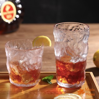 Ly thủy tinh, cốc thủy tinh - pha lê mờ dáng cốc cao và thấp - dùng uống rượu và nước hoa quả