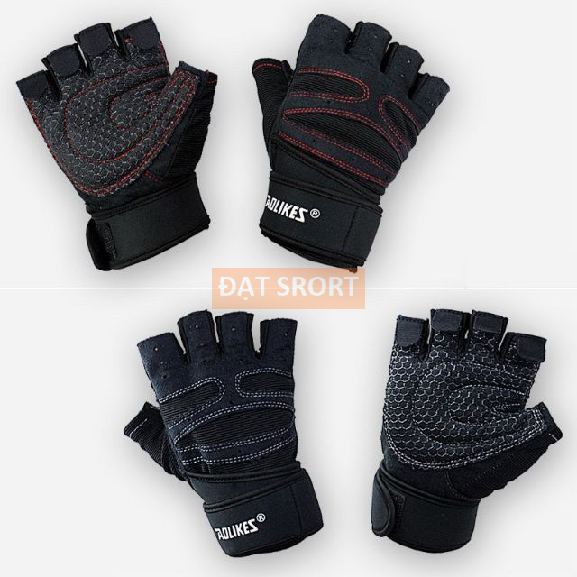 Găng Tay Tập Gym AOLIKES 109 Hàng Cao Cấp, Chuyên Gym , Thể Dục , Thể Thao