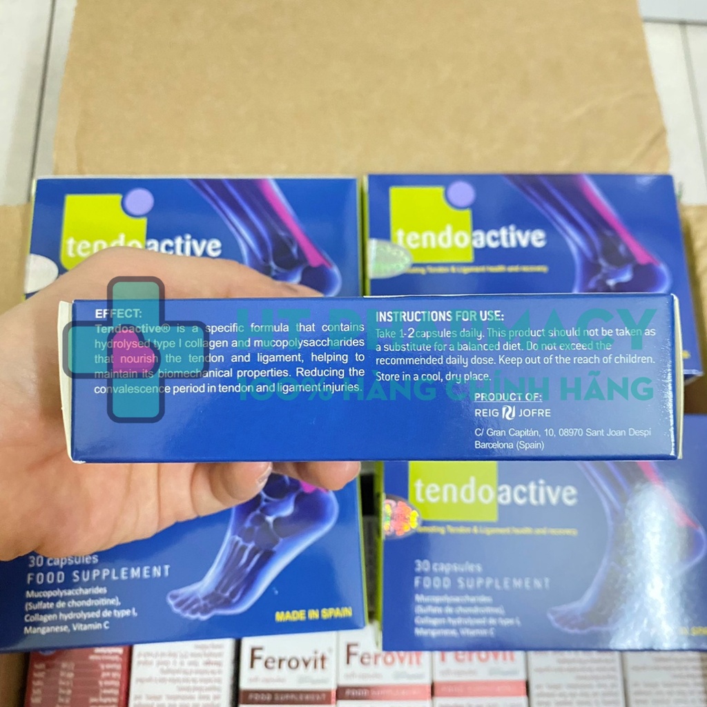 Tendoactive - Viên Uống Tăng Cường Sức Khỏe Cho Gân