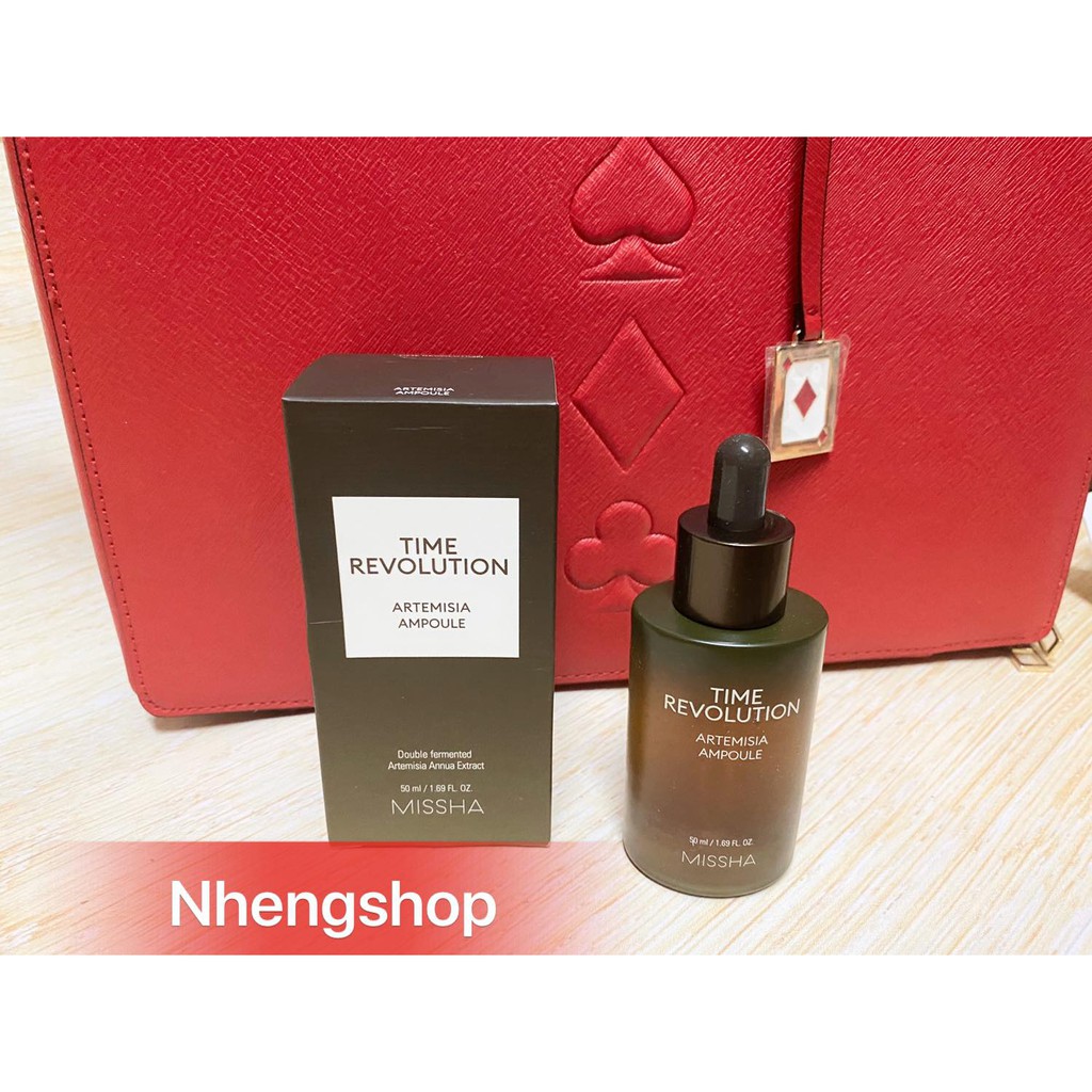 Tinh chất ngải cứu Missha Time Revolution ARTEMISIA Ampoule