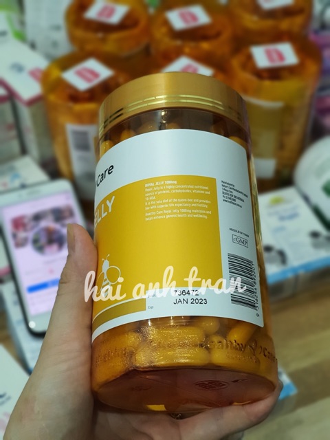 Viên uống Sữa Ong Chúa Healthy Care 365v [ Chuẩn tem Chemist]