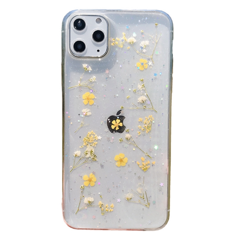 iPhone 12 Pro max Ốp điện thoại họa tiết hoa khô thời trang cho iPhone 11 Pro X 6 6s 7 8 Plus 11 Pro Max Xr Xs Max | BigBuy360 - bigbuy360.vn