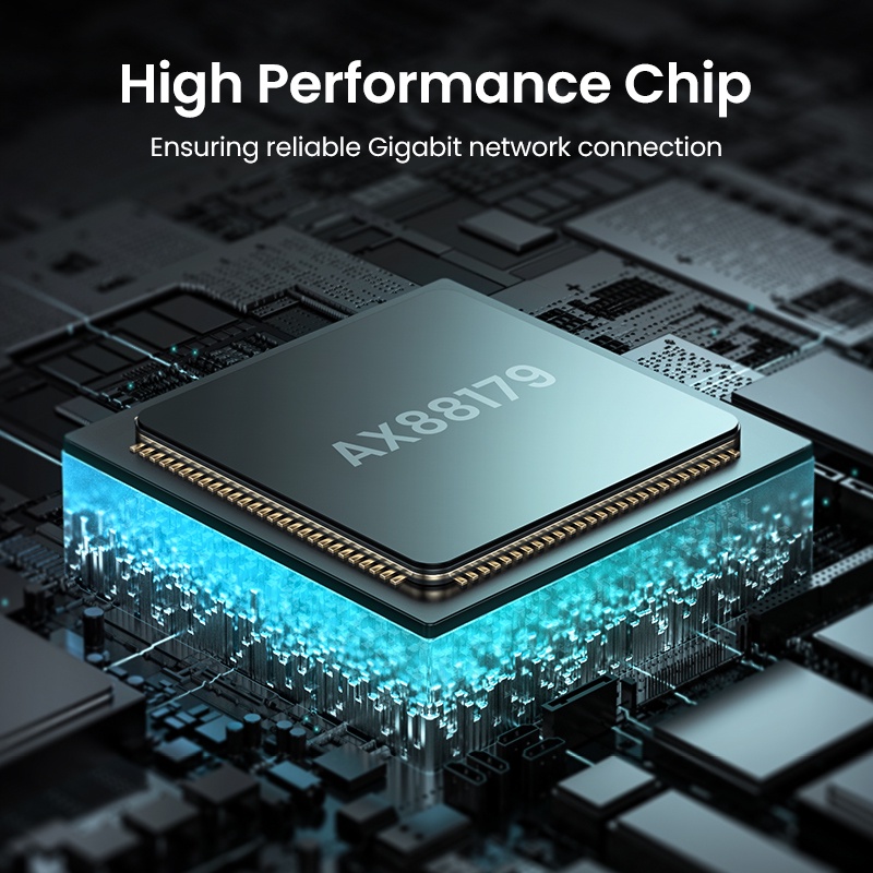 UGREEN Bộ Chuyển Đổi USB 3.0 Ethernet Card Sang RJ45 Lan Cho Windows 10 Xiaomi Mi TV Box 3/S Nintend Ethernet USB