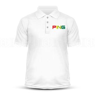 Microfiber PING Sports Wood Iron Driver Wedge Putter Men's POLO T Shirt Golf Tee