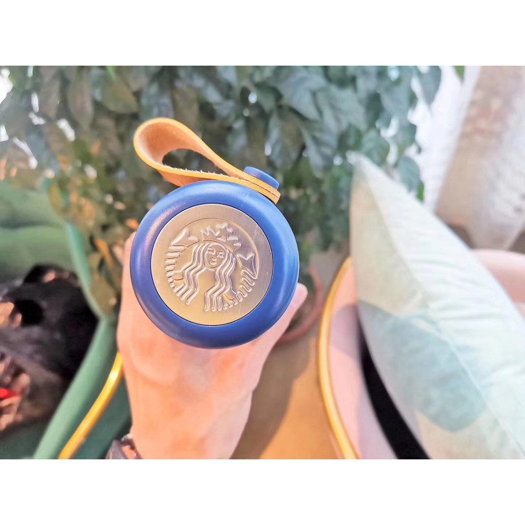 Bình giữ nhiệt chính hãng Starbucks Anniversary Ocean Blue⚡FREE SHIP⚡ Dung tích 500ml