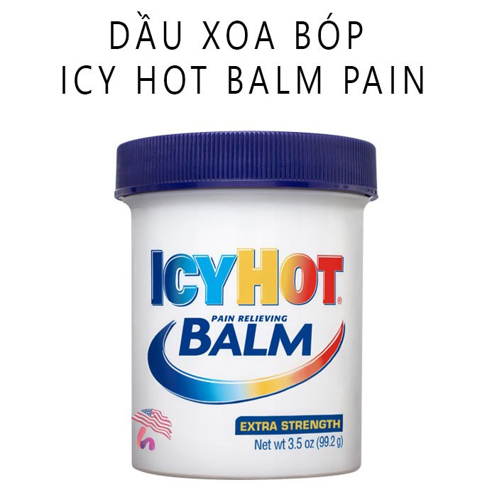 Dầu xoa bóp giảm đau nhức Icy Hot Balm Pain Relieving Extra Strength 99.2g