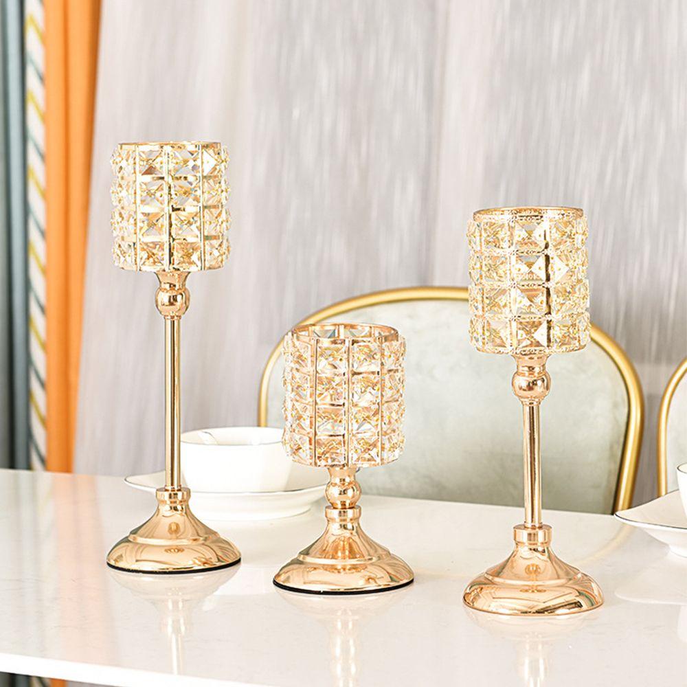 Giá Đỡ Đèn Cầy Để Bàn Bằng Kim Loại Chất Lượng Cao