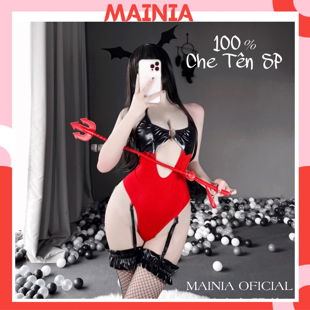 Bộ Đồ Ngủ Cosplay Ác Quỷ Siêu Dễ Thương Xinh Xắn quyến Rũ Sexy Gợi Cảm Mainia Shop
