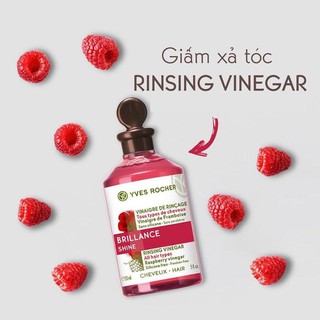 Giấm Xả Tóc Yves Rocher Shine Rinsing Raspberry Vinegar 400ml