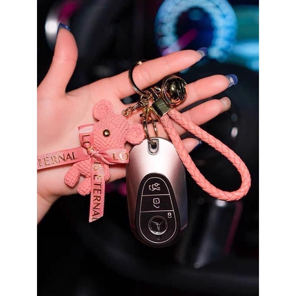 móc khoá gấu hoạt hình dễ thương nhiều màu sắc tùy chọn.Sang Trọng Phong Cách Punk