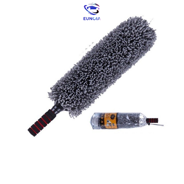 Chổi Lau Xe Ô Tô - Chổi Rửa Xe Ô Tô - Cọ Rửa Xe Sợi Mềm Mại, Điều Chỉnh Được Độ Dài Dành Cho Ô Tô, Xe Hơi