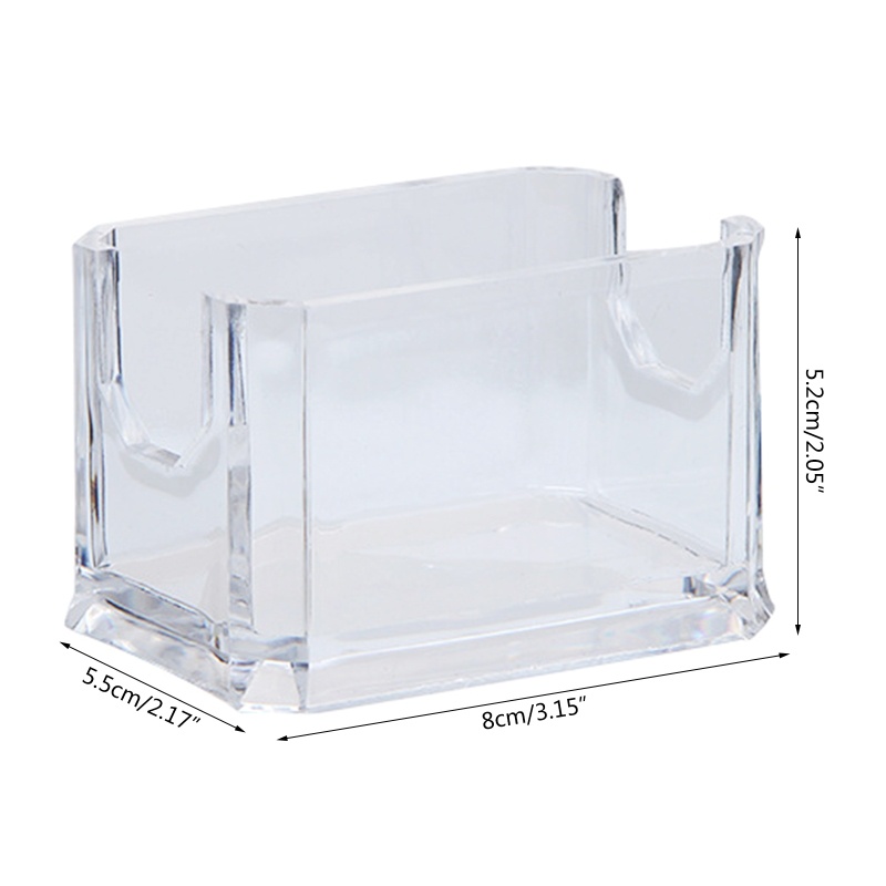 Hộp Đựng Đồ Dùng Bằng Acrylic Đa Năng Tiện Dụng Cho Phòng Khách / Nhà Hàng / Khách Sạn