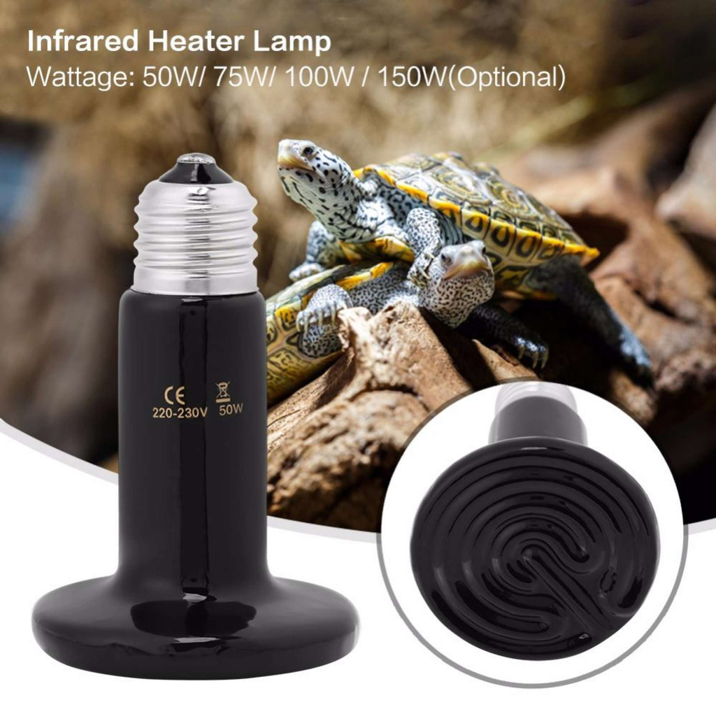 t Pet Sưởi Ấm Bóng Đèn Mini Hồng Ngoại Gốm Emitter Bóng Đèn Nhiệt Cho Bò Sát Pet Heater Brooder Chocadeira Gốm Nóng-168