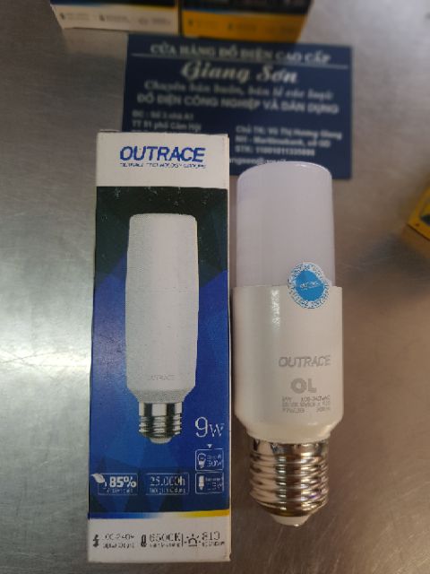 BÓNG ĐUI XOÁY E27 LED OUTRACE 5W - 9W - 15W