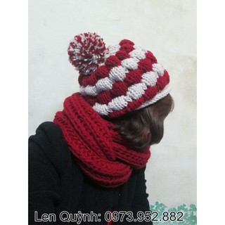 Mũ len handmade, đồ len đan, đồ len handmade kiểu dáng lạ mắt