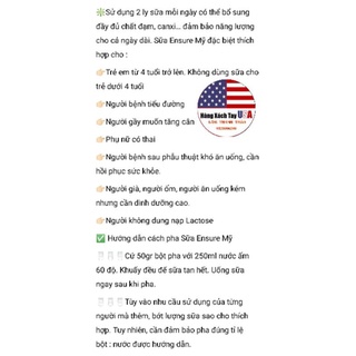 🇺🇸 SỮA ENTRUST MỸ (KHÔNG ĐƯỜNG)